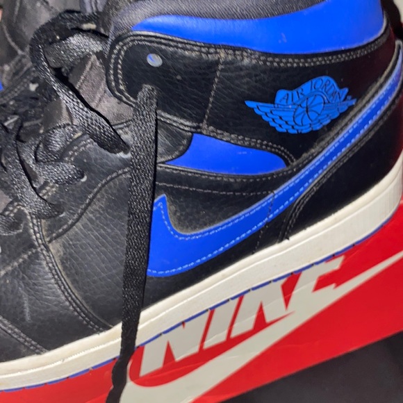 Air Jordan 1 mid black hyper royal - Picture 3 of 8